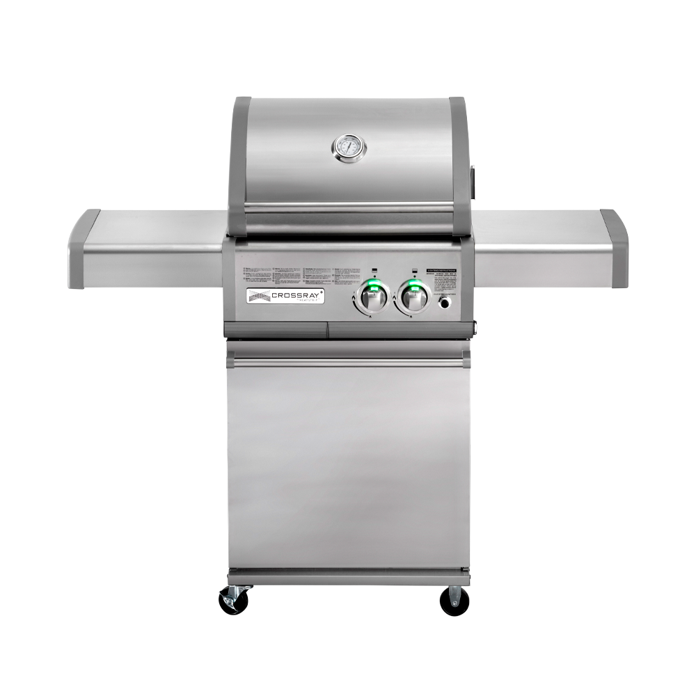 Crossray C2 Outdoor-Küche mit 2-Brenner Infrarotgrill