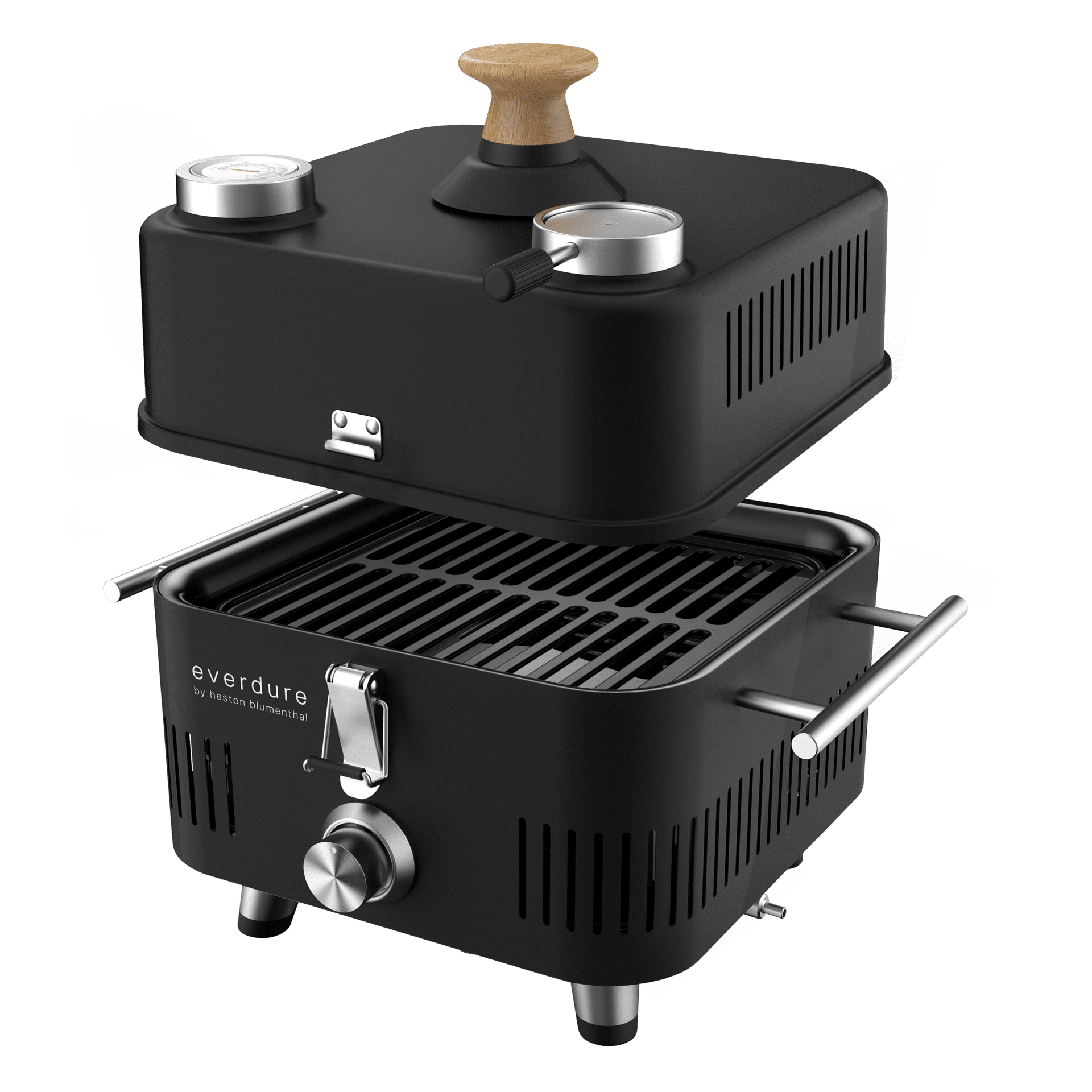 Everdure CUBE ProFlame 360 geöffnet