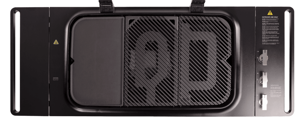 Everdure FURNACE Vogelperspektive Grillfläche