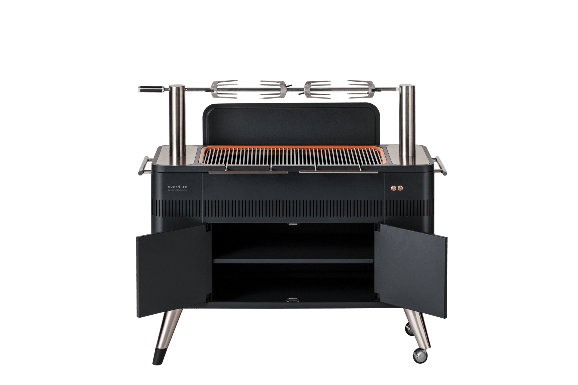 Everdure HUB Frontansicht mit Rotisserie