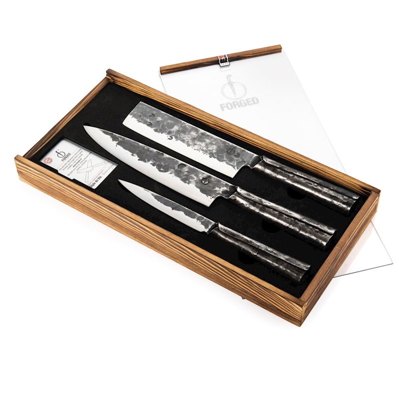 Forged Brachial 3-teiliges Küchenmesserset kaufen Würzburg