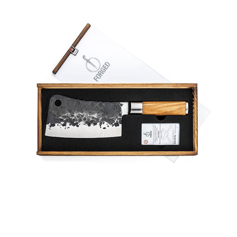 Forged Olive Asiatisches Hackmesser kaufen Würzburg