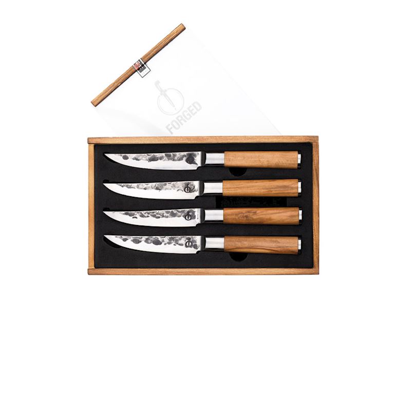 Forged Olive Steakmesser kaufen Würzburg