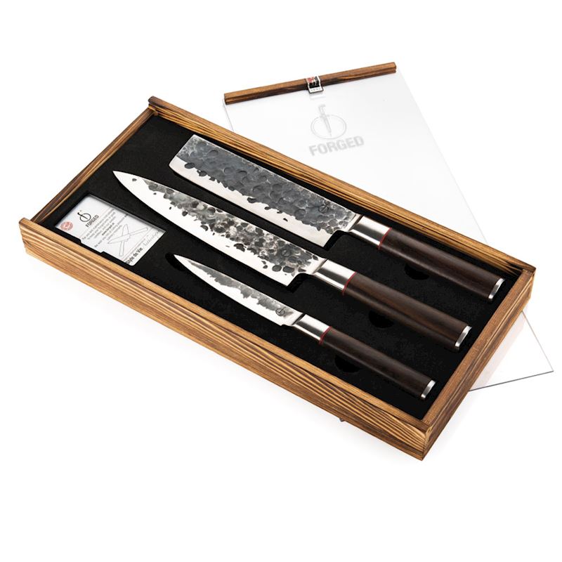 Forged Sebra 3-teiliges Küchenmesserset kaufen Würzburg