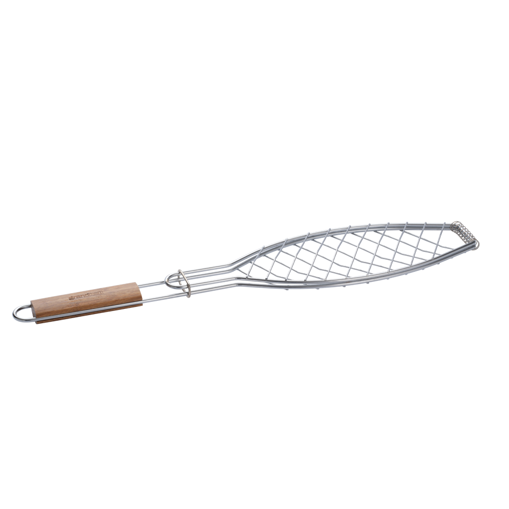 Grandhall Tiger Bambus Fisch Grillkorb