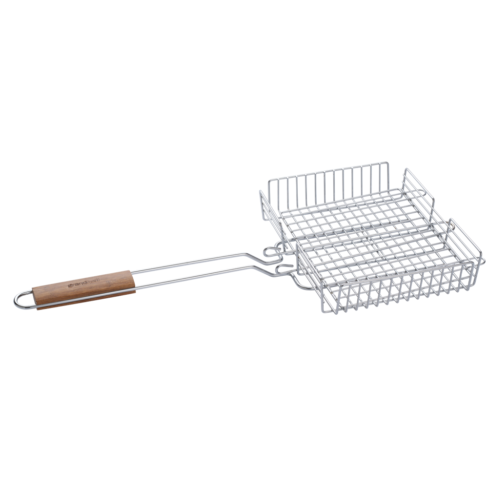 Grandhall Tiger Bambus Fleisch Grillkorb