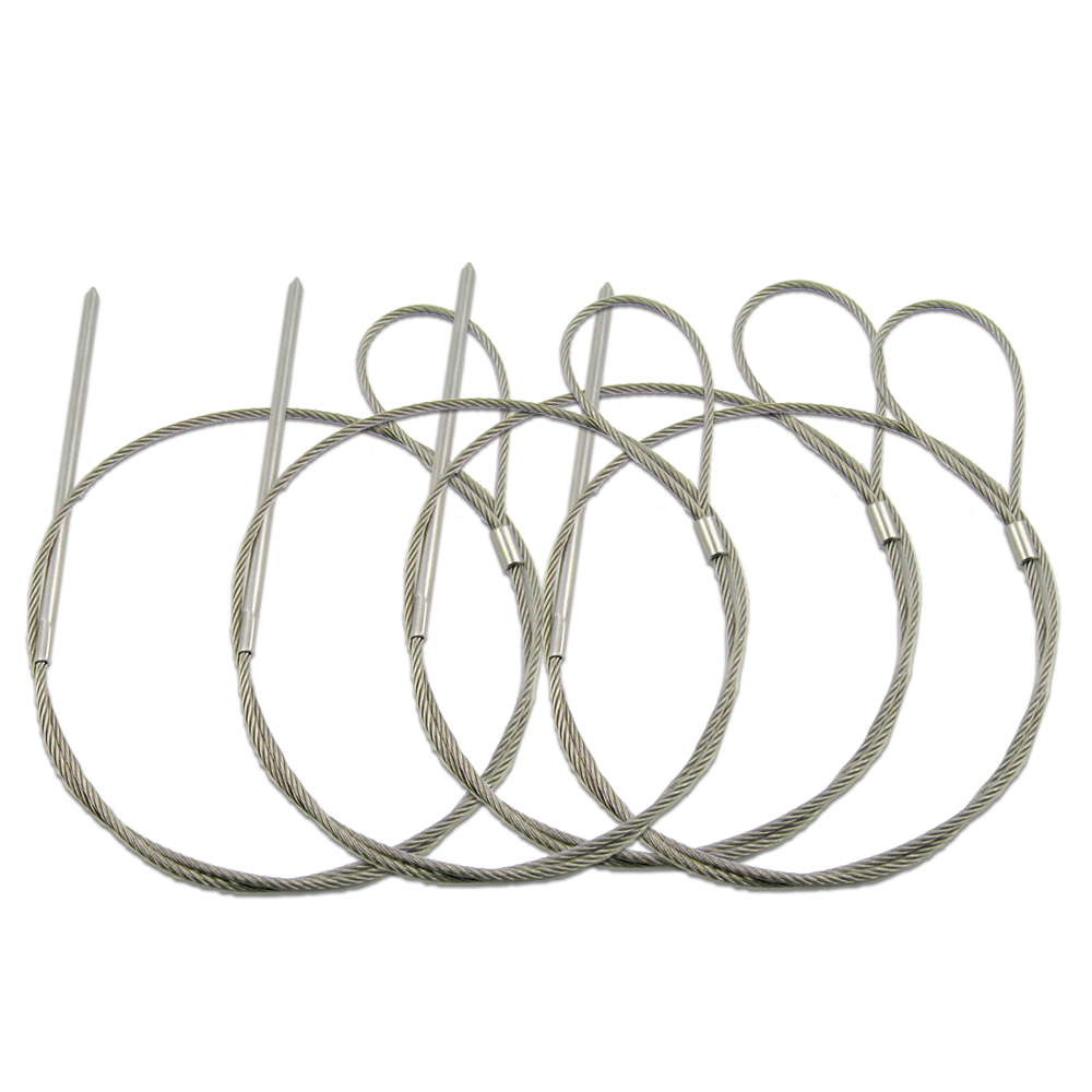 Grandhall 4 Spieße aus rostfreiem Stahl