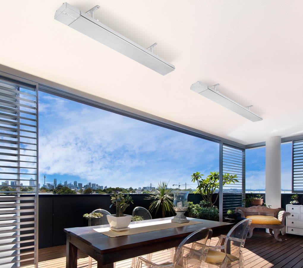 Heatstrip Elegance mit Fernbedienung und App