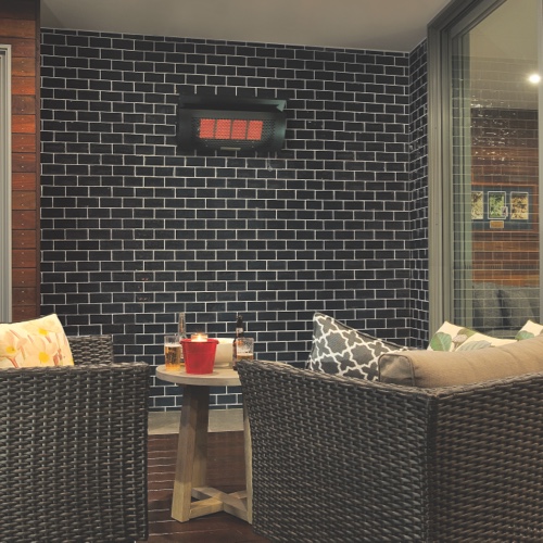 Heatstrip Gas Wandmontage LPG