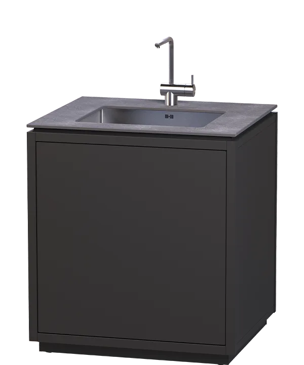 CB Spül-Modul – Edelstahl-Spülbecken AISI 304 für Außenküche, wetterfest ganzjährig