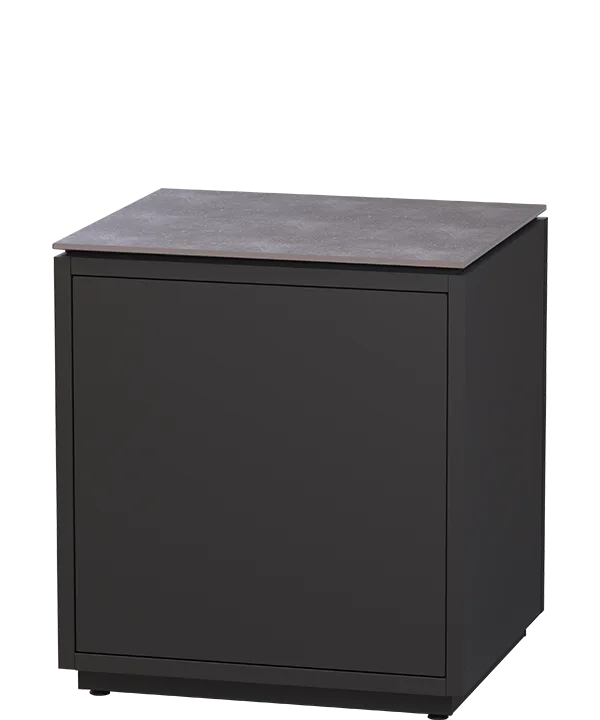 CB Stauraum-Modul mit Tür – Edelstahl-Outdoorschrank für Außenküche, wetterfest Made in Germany