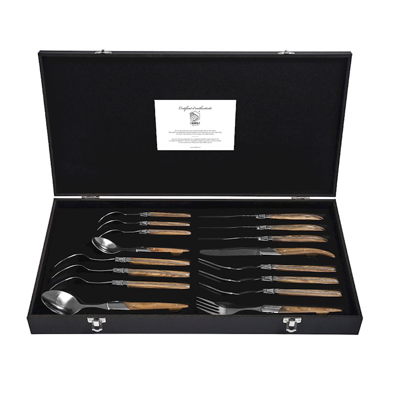 Luxury Line Besteckset 16-teilig Olivenholz kaufen Würzburg