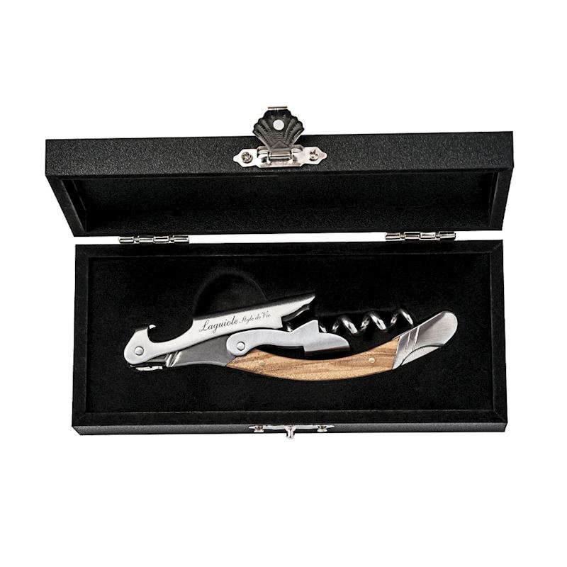 Luxury Line Korkenzieher Olivenholz kaufen Würzburg