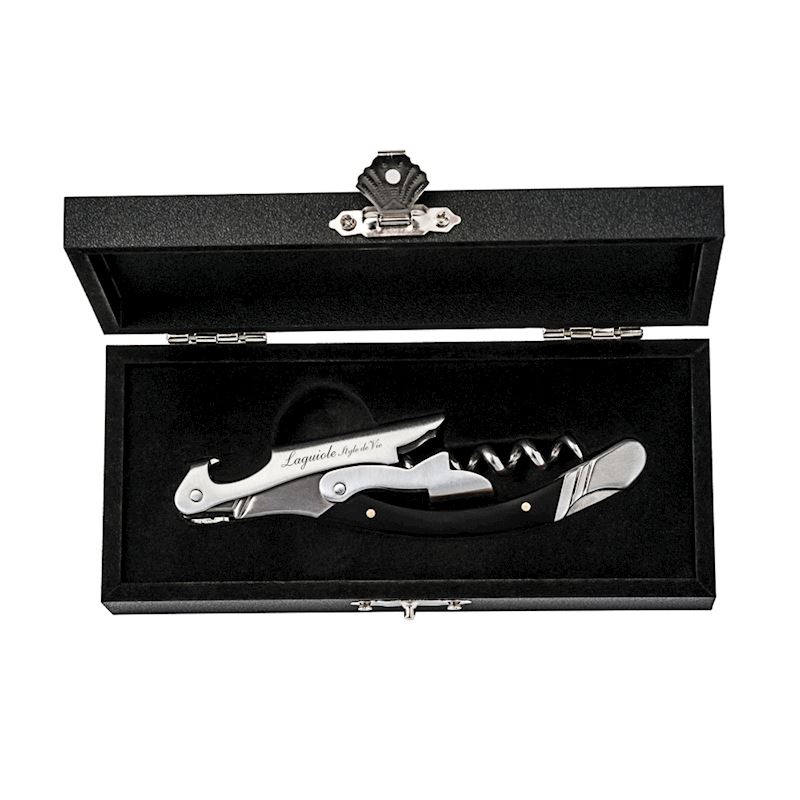 Luxury Line Korkenzieher Schwarzes Pakkaholz kaufen Würzburg