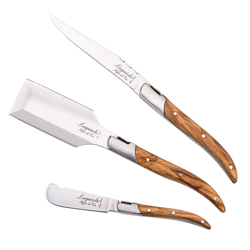 Luxury Line Charcuterie-Set Olivenholz kaufen Würzburg