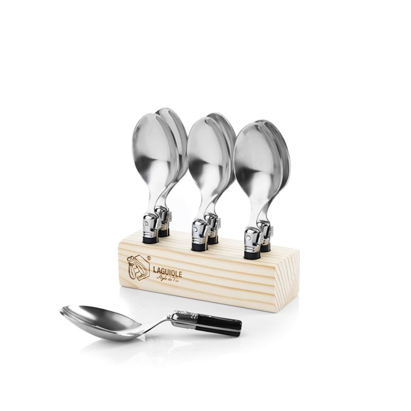 Premium Line Amuse-Bouche Löffel Schwarz 6 Stück kaufen Würzburg