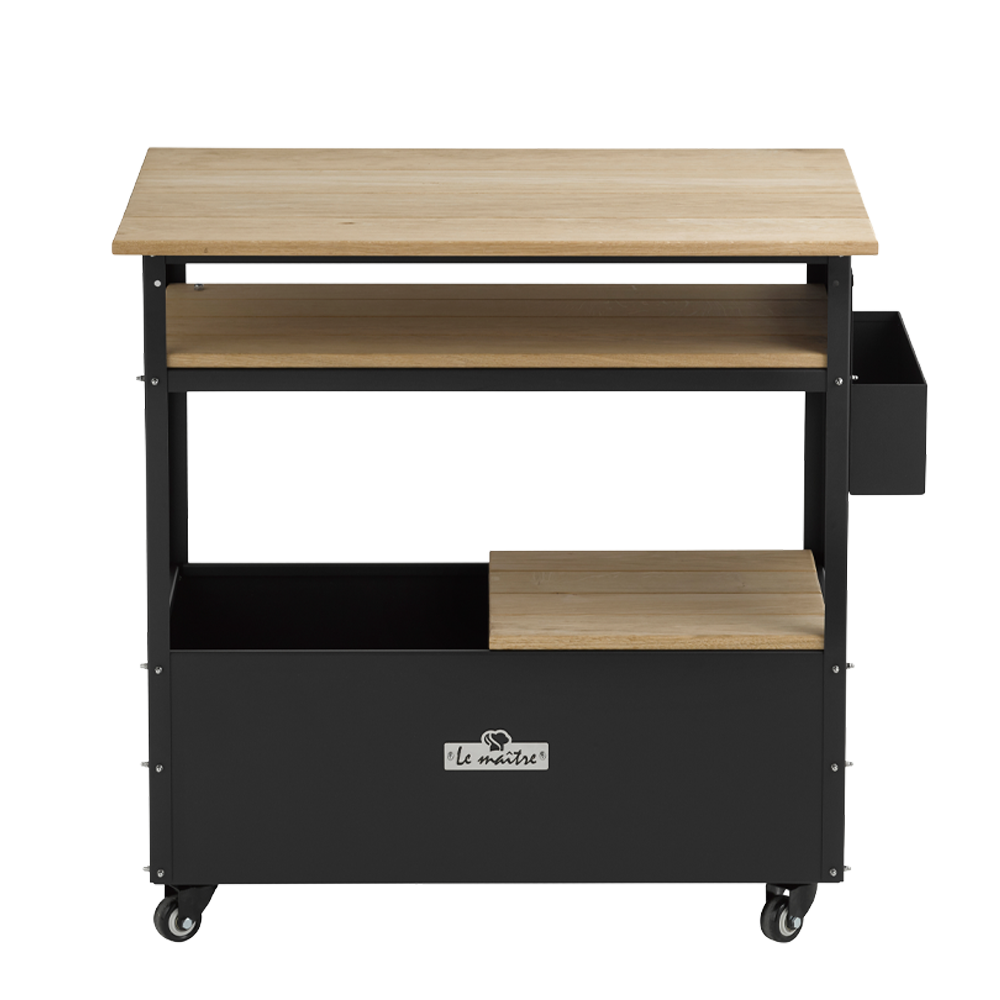 Le Maître Arbeitstisch aus Cortenstahl