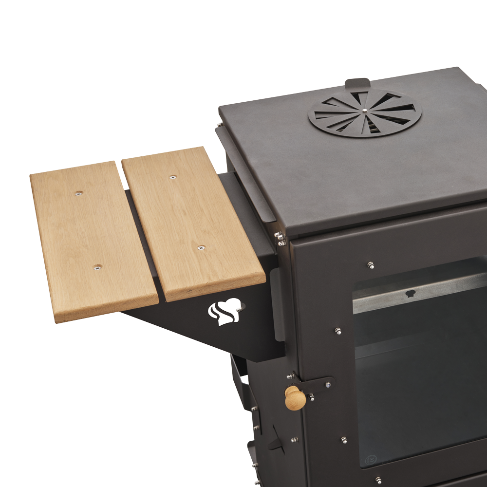 Le Maître Beistelltisch aus Cortenstahl