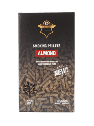 Räucherpellets Mandel 2 kg (3er-Pack)