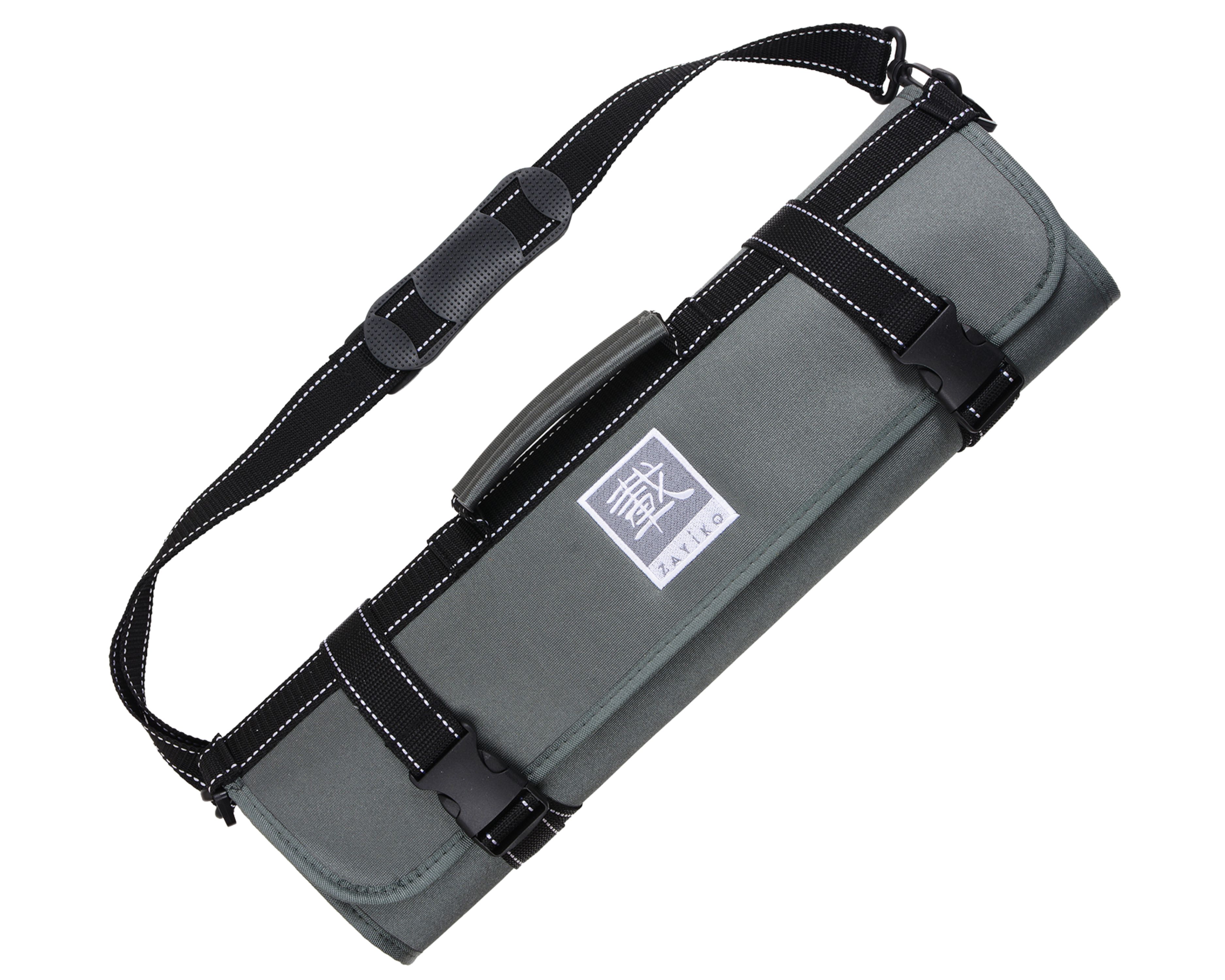 Zayiko Messertasche – 13 Fächer bis zu 12 Messer und 1 Schere