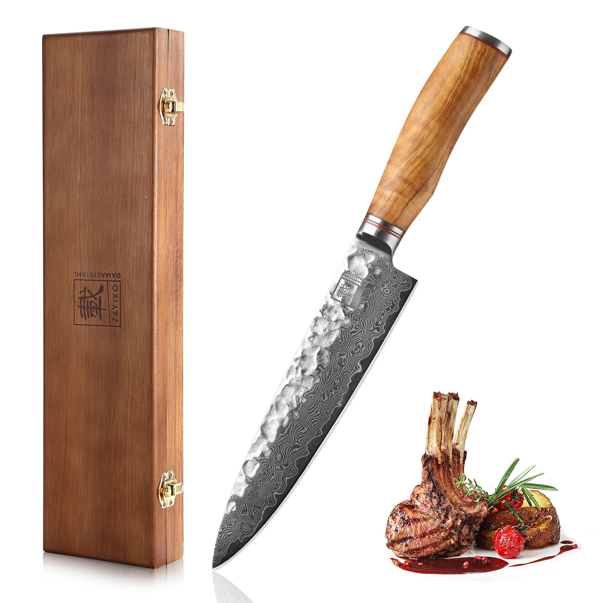 Zayiko Olive Minami Chefmesser 20 cm