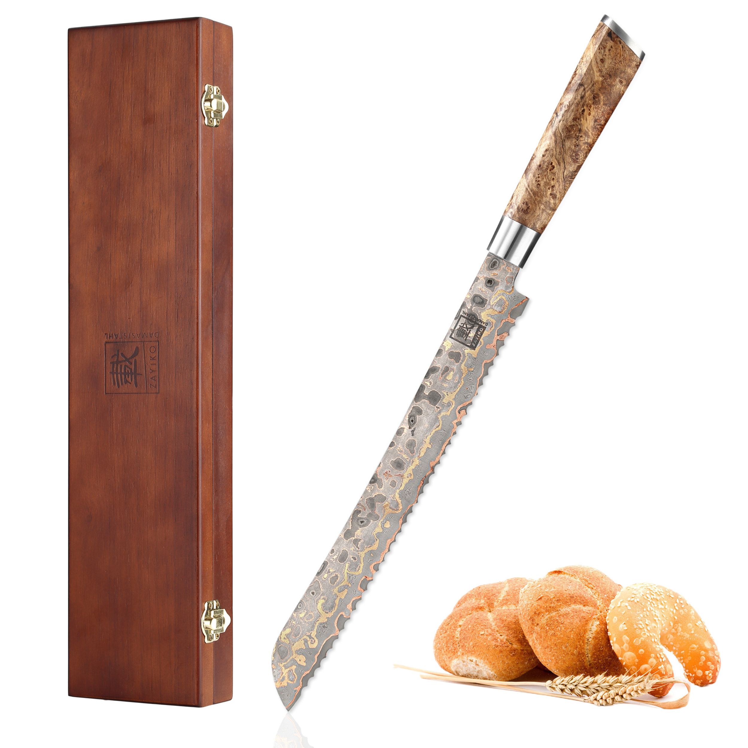 Zayiko MysticMagma Brotmesser 27 cm