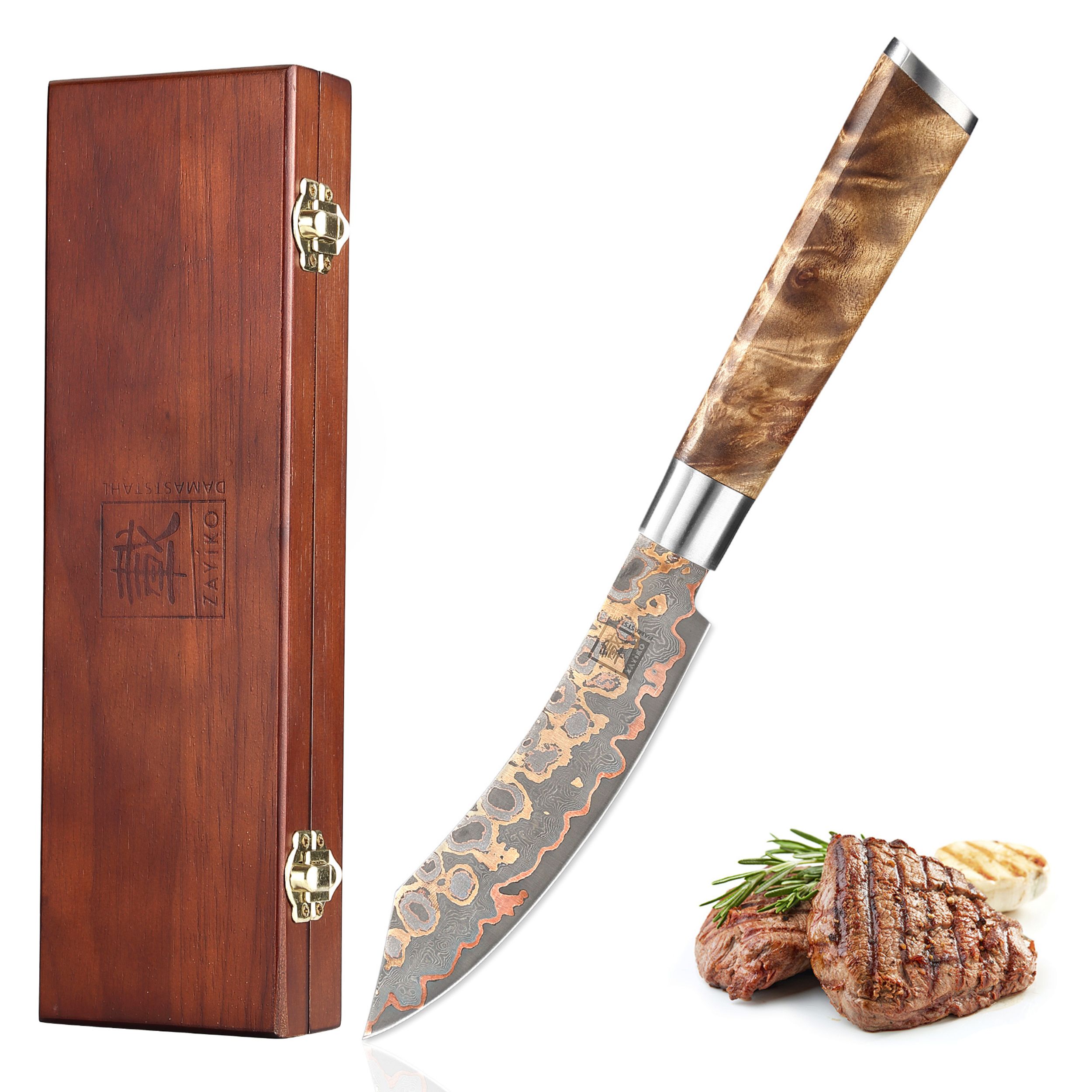 Zayiko MysticMagma Steakmesser 13 cm