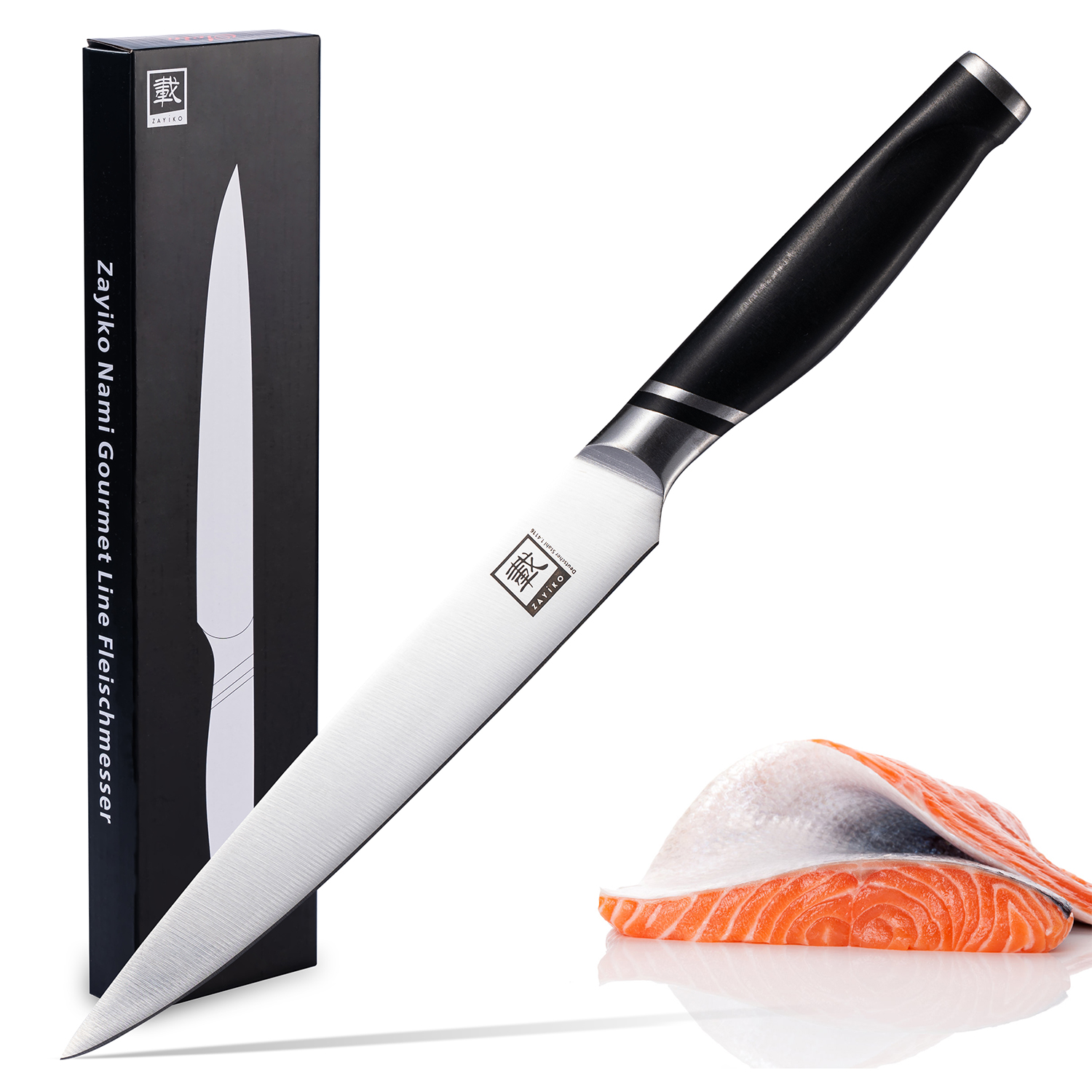 Zayiko NAMI Fleischmesser – 20,50 cm Edelstahlklinge