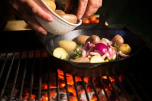 Le Maitre Gemüse grillen